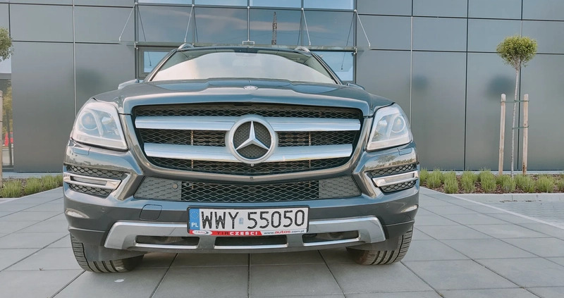 Mercedes-Benz GL cena 122000 przebieg: 139000, rok produkcji 2014 z Wyszków małe 781